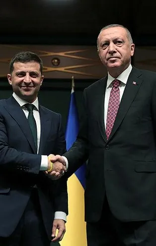 Başkan Erdoğan, Ukrayna Devlet Başkanı Volodimir Zelenskiy ile telefonda görüştü