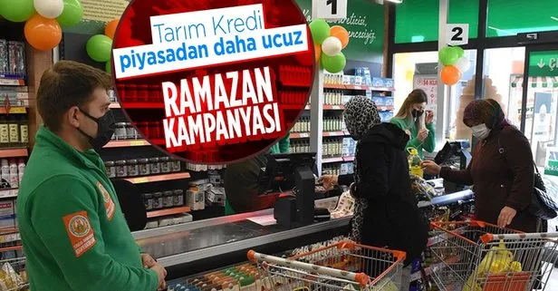 Tarım Kredi Kooperatif Marketleri’nde Ramazan kampanyası! Piyasadan yüzde 10 daha ucuz