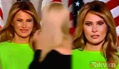 ABD Başkanı Donald Trump’ın tarihi gecesinin önüne geçen 5 saniye! Melania ve Ivanka Trump...
