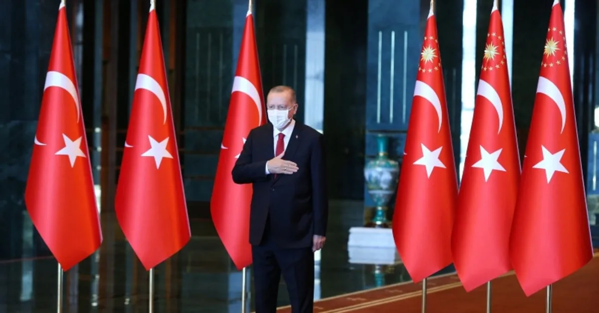 Başkan Recep Tayyip Erdoğan 30 Ağustos Zafer Bayramı dolayısıyla tebrikleri kabul etti