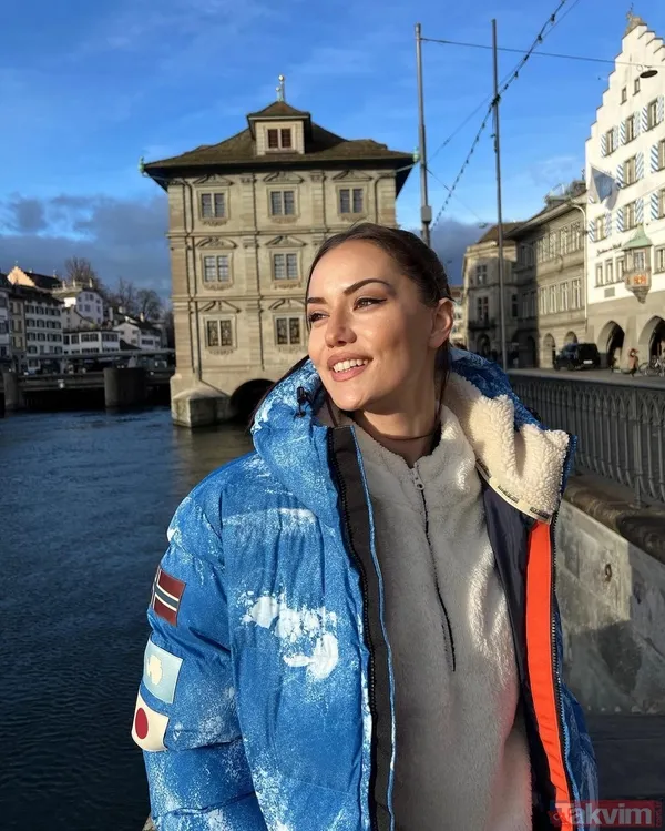 Fahriye Evcen 2 numarasıyla paylaştı! Minik oğlu Kerem’in set halleri ilgi gördü! İlk yorum Burak Özçivit’ten: Bal küpü... - 3