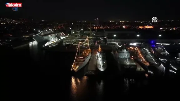 “TEKNOFEST Mavi Vatan” drone görüntülendi