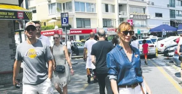 Ece Sükan aşkı Uğur Güven’le Bebek’te objektiflere yansıdı