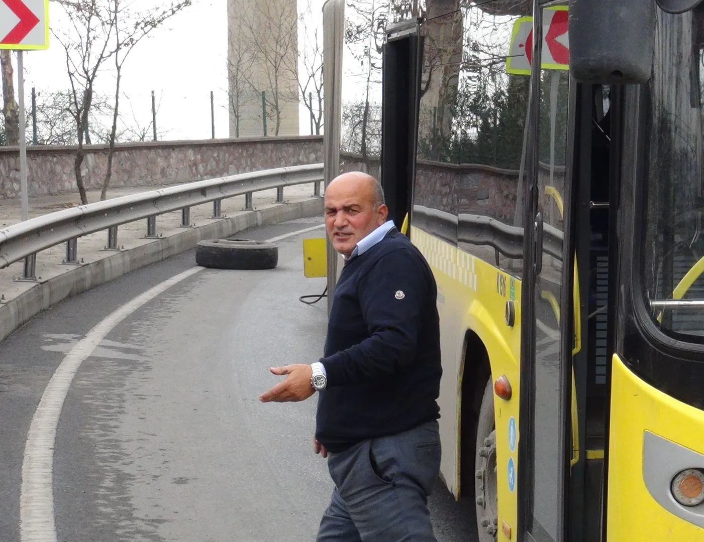 İETT’de bugün: Tekerlek fırladı