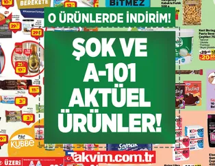 2 market indirim yarışına girdi! Bakın kazanan kim oldu! ŞOK ve A101 aktüel kataloğunda neler var? Sıvı yağ, tuvalet kağıdı, süt, şeker...