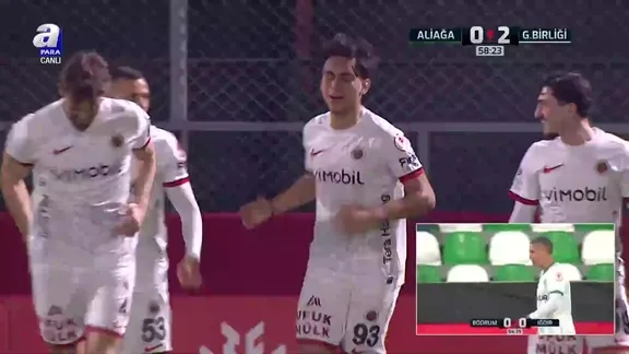 GOL |  Aliağa FK 0-2 Gençlerbirliği