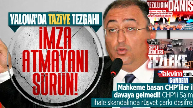 CHPli Vefa Salmanın taziye evi davasında tanıklar dinlendi: Onay vermedim 3 gün içinde görev yerimi değiştirdiler