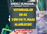 SGK açıklama yaptı! Emekli olamayan vatandaşlar en az 3 bin 516 TL maaş alabilecek!