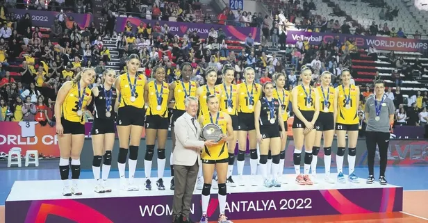 Canın sağ olsun! Vakıfbank Dünya Şampiyonası'nda ikinci oldu