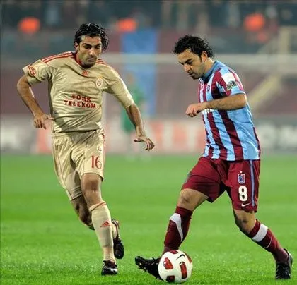 Trabzonspor - Galatasaray Maçından Kareler
