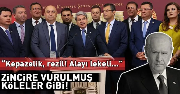 Bahçeliden 15 hülleci vekile: Alayı lekelidir