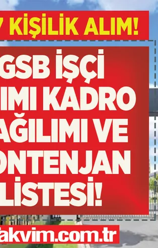 GSB sürekli işçi alımı başvuru şartları neler? Gençlik ve Spor Bakanlığı 1017 personel alımı İL İL kontenjanlar! İŞKUR GSB başvuru ekranı