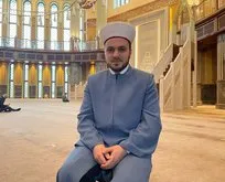 Taksim Camisi imamının şaşırtan özelliği