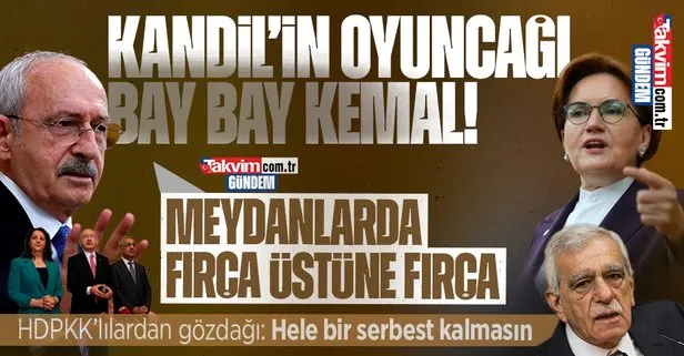 PKK elebaşına özgürlük sözünü HDP’liler meydanlarda itiraf etti: Kılıçdaroğlu’na oy vereceğiz