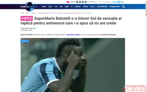 Beşiktaş-Adana Demirspor maçındaki bomba hareket dış basında: Balotelli'den 8 yıl sonra intikam! - 9