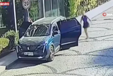 Sarıyer'de çocuk kaçırma olayı kamerada!