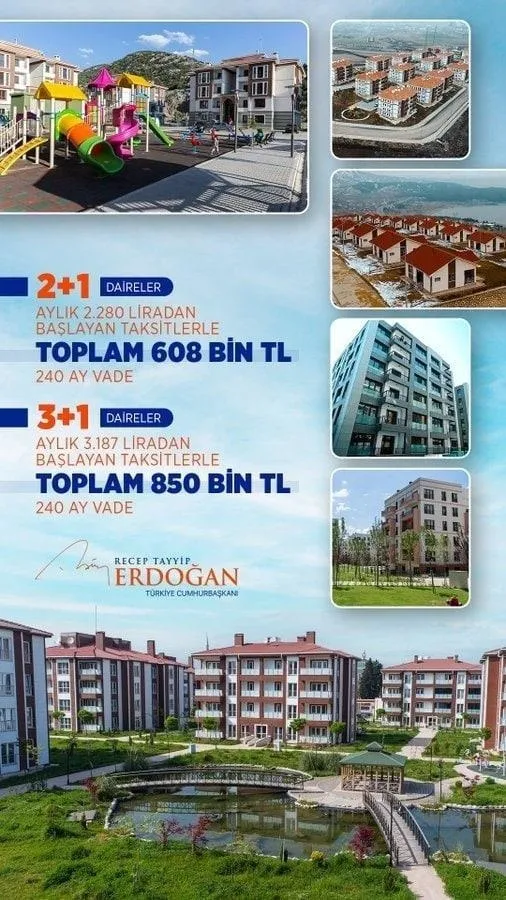 Başkan Erdoğan'ın açıkladığı sosyal konut projesi sonrası emlak piyasasında dengeler değişti: Gayrimenkulde köpük eriyor!-4