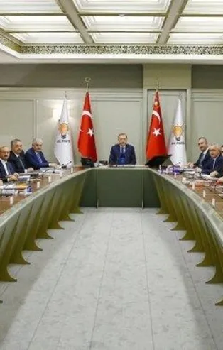 AK Parti MYK toplantısı sona erdi