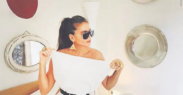 Eda Taşpınar da yastıklı paylaşım akımına katıldı