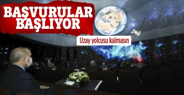 Türkiye uzay yolcusunu seçmek için ilk adımı atıyor