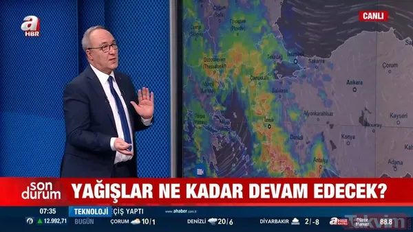 Fırtına 90 km hıza çıkacak: Kuvvetli sağanak için 9 ile sarı kod verildi! İzmir, Aydın, Balıkesir - 4