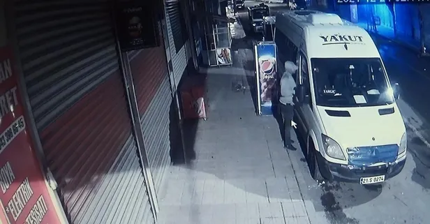 Hırsız, pazarcıyı terazisiz bıraktı