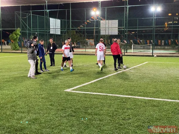 Kızılcahamam kampında bakanlar ve milletvekilleri halı saha maçı yaptı - 6
