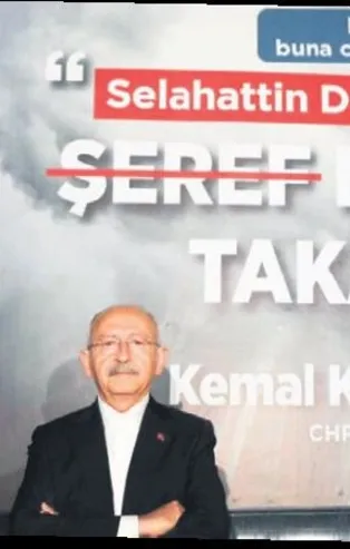 Evlat nöbeti tutan ailelerden CHP'li Kılıçdaroğlu’na afiş tepkisi: "Anneleri görmüyor ama PKK ile barışıyor!"