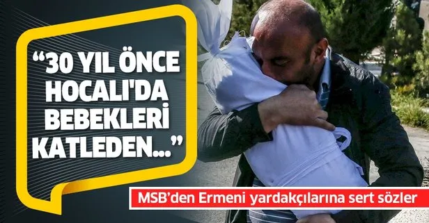 MSB’den Ermenistan destekçilerine tepki: Bu manzara karşısında susmaya gücü yeten varsa sussun