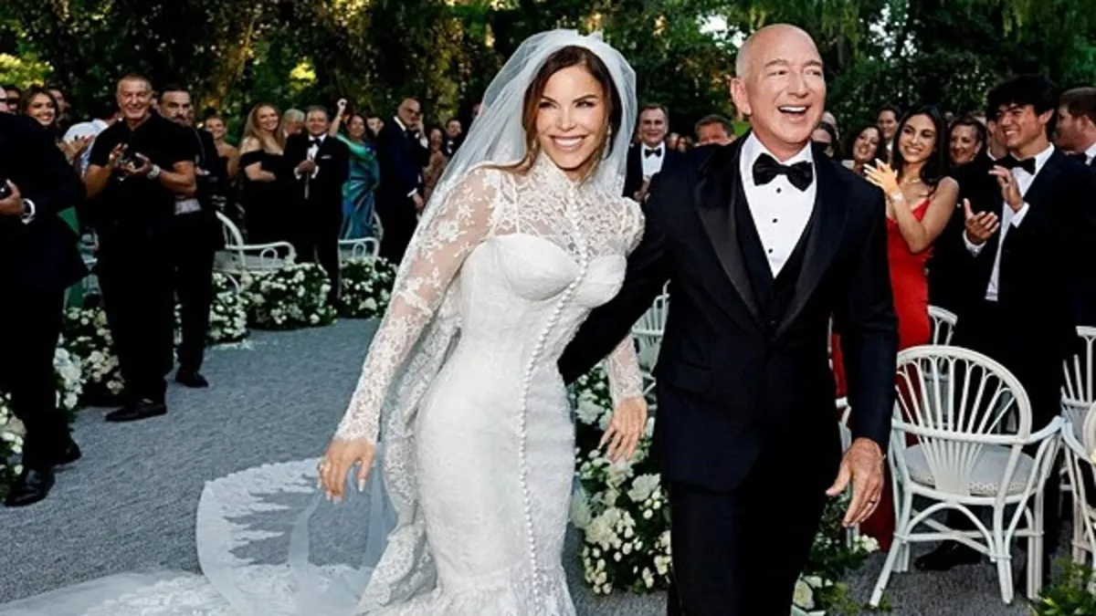 Venedik'te Rüya Gibi Üç Gün: Jeff Bezos ve Lauren Sanchez'in Masalsı Düğünü!