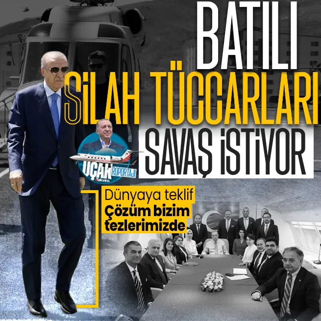 Başkan Erdoğandan 3. Dünya Savaşı çıkışı: Batı ve silah tüccarları bu işi kaşıyor! Somut çözüm önerisi...