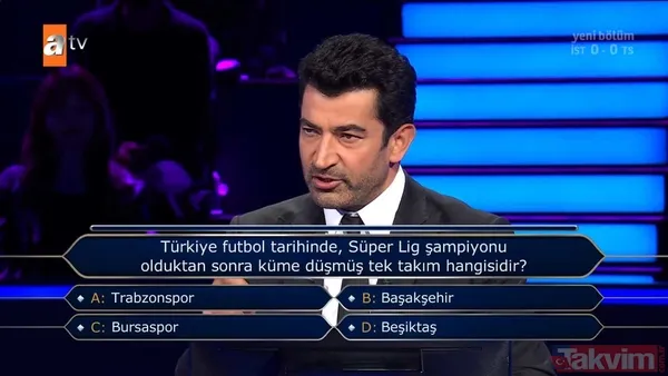 Kenan İmirzalıoğlu'nun sunduğu Kim Milyoner Olmak İster'de hareketleri ve cevaplarıyla geceye damga vuran yarışmacı! - 16