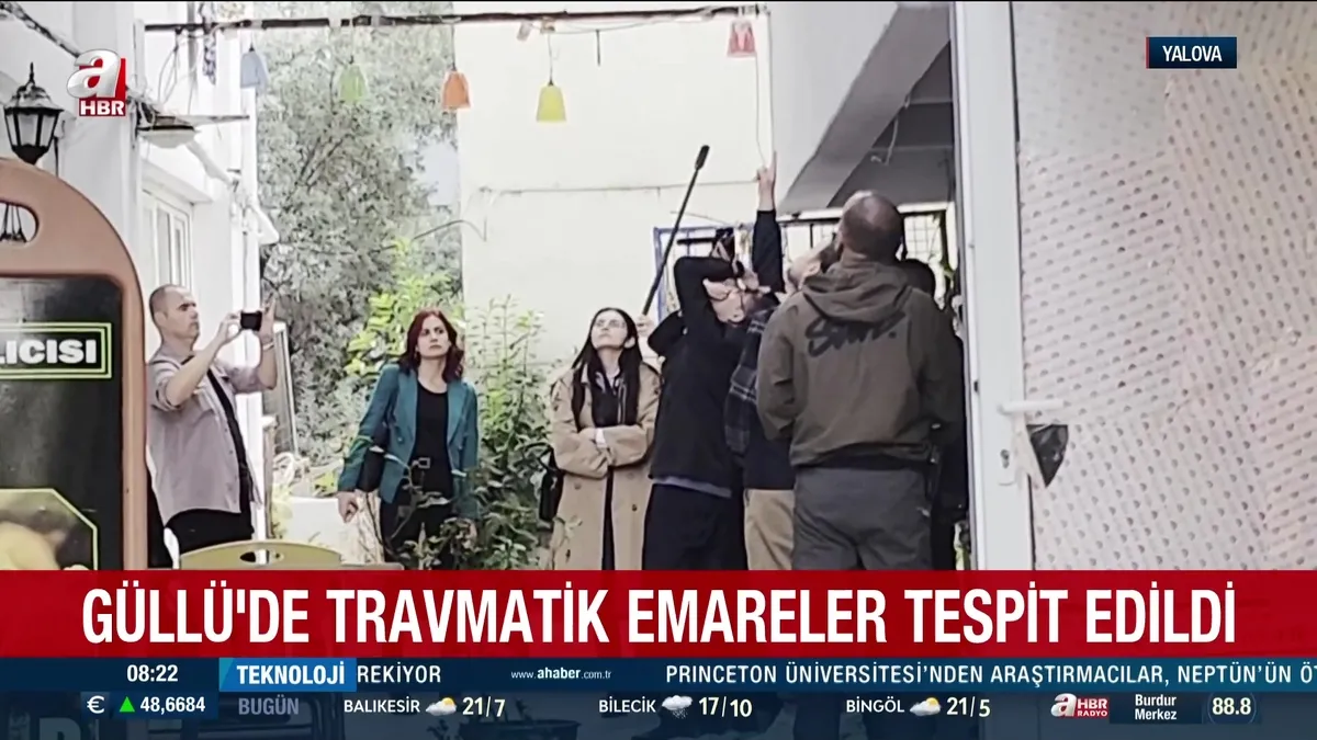 Güllü'de travmatik emareler tespit edildi