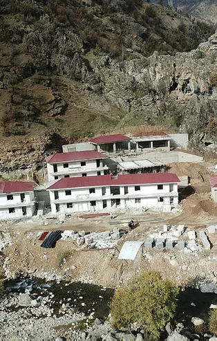 Şırnak'ın Beytüşşebap ilçesinde terörün izleri silindi! 5 milyonluk kaplıca yatırımında son aşamaya gelindi