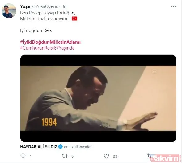 Millete hizmet yolunda adanmış bir ömür! Halkın adamı Başkan Recep Tayyip Erdoğan 67 yaşında - 24