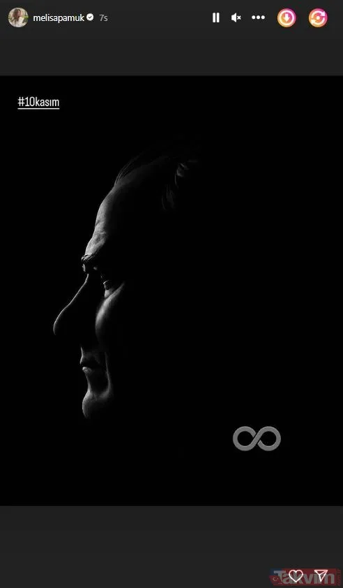 Ünlüler 10 Kasım’da Mustafa Kemal Atatürk'ü böyle andı: 85 yıl önce sadece bedenini toprağa koyduk! Müge Anlı, Esra Erol, Seda Sayan... - 31