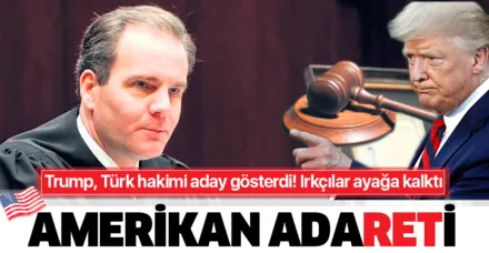 Trump, Türk Hakim Halil Özerden'i aday yaptı! Türk düşmanları ayağa kalktı