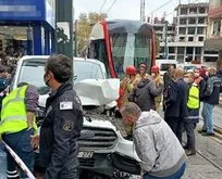 Zeytinburnu’nda tramvay kazası!