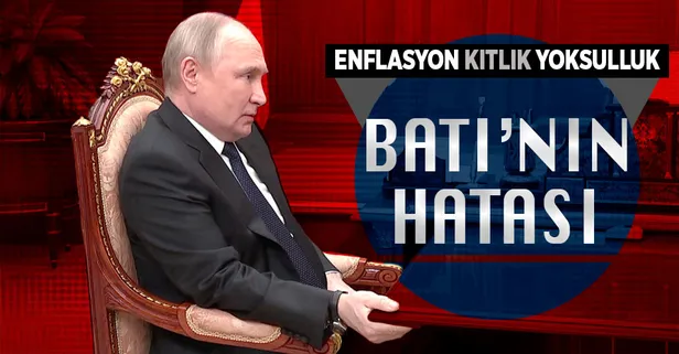 Putin'den 'enflasyon' çıkışı: Batılı ülkelerin hataları küresel enflasyon dalgasına yol açtı