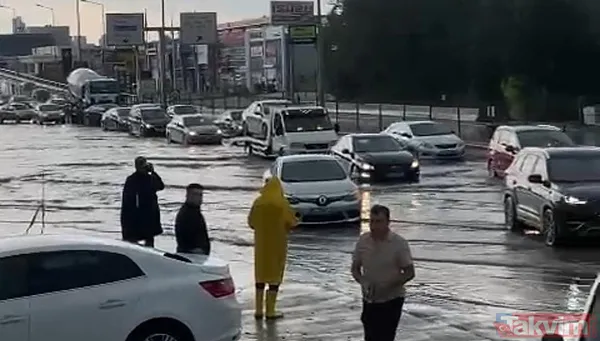 Sağanak ve dolu yağışı Ankara'yı yine felç etti! Yollar göle döndü, iş yerlerini su bastı - 30