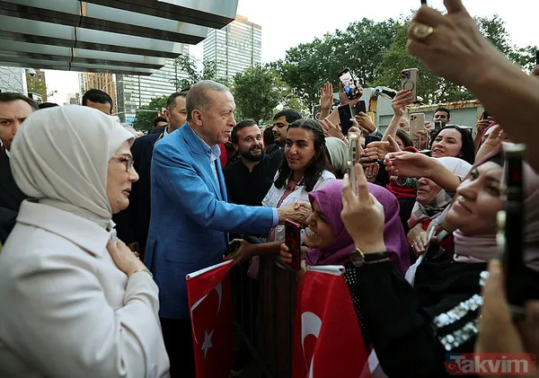 Başkan Erdoğan'a sevgi seli! Türkevi'nde coşkuyla karşılandı - 5