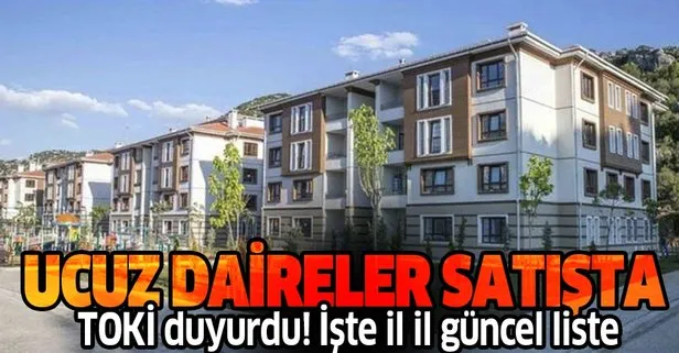 Toki Binlerce Evi Uygun Fiyatlarla Satisa Basladi Iste Toki Den Ucuz Satilik Daireler Takvim