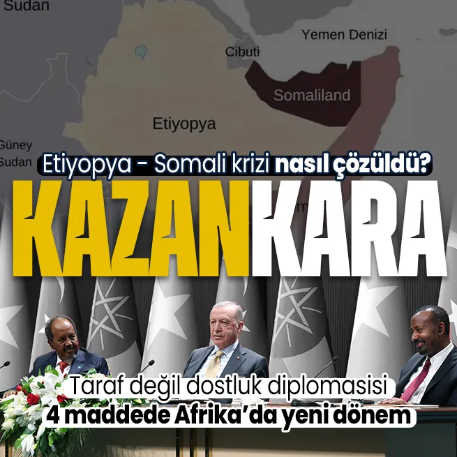 Etiyopya - Somali krizi nasıl çözüldü? 4 maddede Başkan Erdoğan ve Türkiyenin diplomasi zaferi!