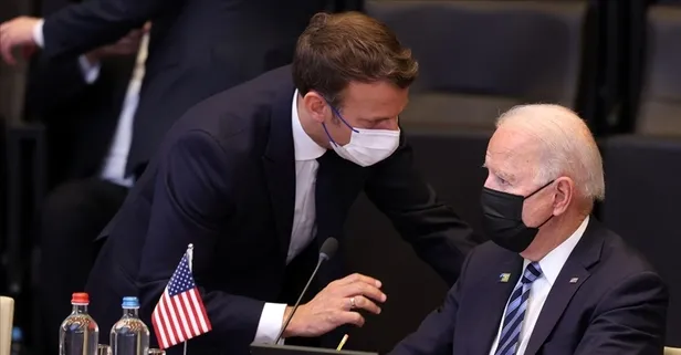 Biden ile Macron'dan kritik Ukrayna teması