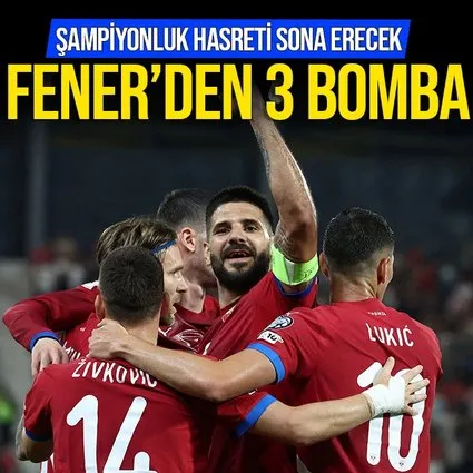 Fenerbahçe’den 3 bomba birden!