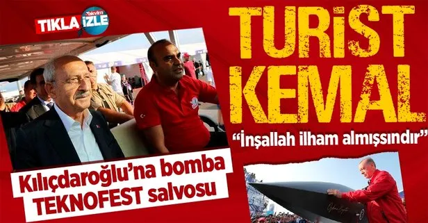 Başkan Recep Tayyip Erdoğan’dan Kemal Kılıçdaroğlu’na: TEKNOFEST’e turistik seyahat yapmış, inşallah ilham almıştır