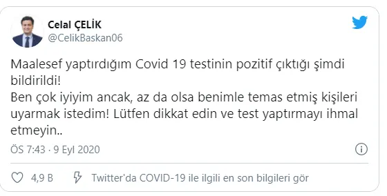 Hükümete 'bulaşmayı engelleyin' diyen Kemal Kılıçdaroğlu'nun danışmanı Recep Cengiz koronavirüse yakalandı-3