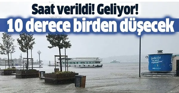 hava durumu meteoroloji saat vererek