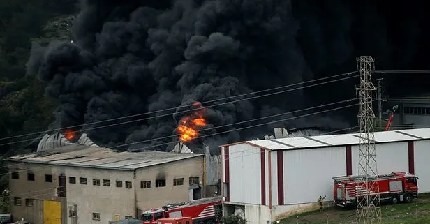 Son dakika: İzmir’de ambalaj fabrikasında yangın çıktı