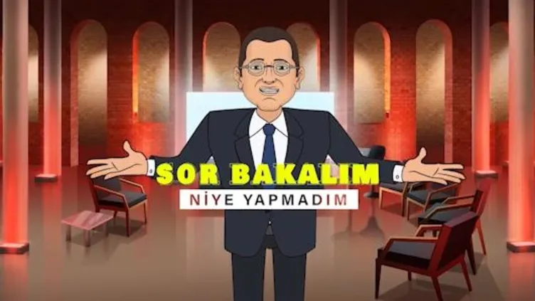 ▶️ CHP'li İBB Başkanı Ekrem İmamoğlu'nun 'kentsel dönüşüm' tutarsızlığı animasyon filmine konu oldu! "Sor bakalım niye yapmadım?"